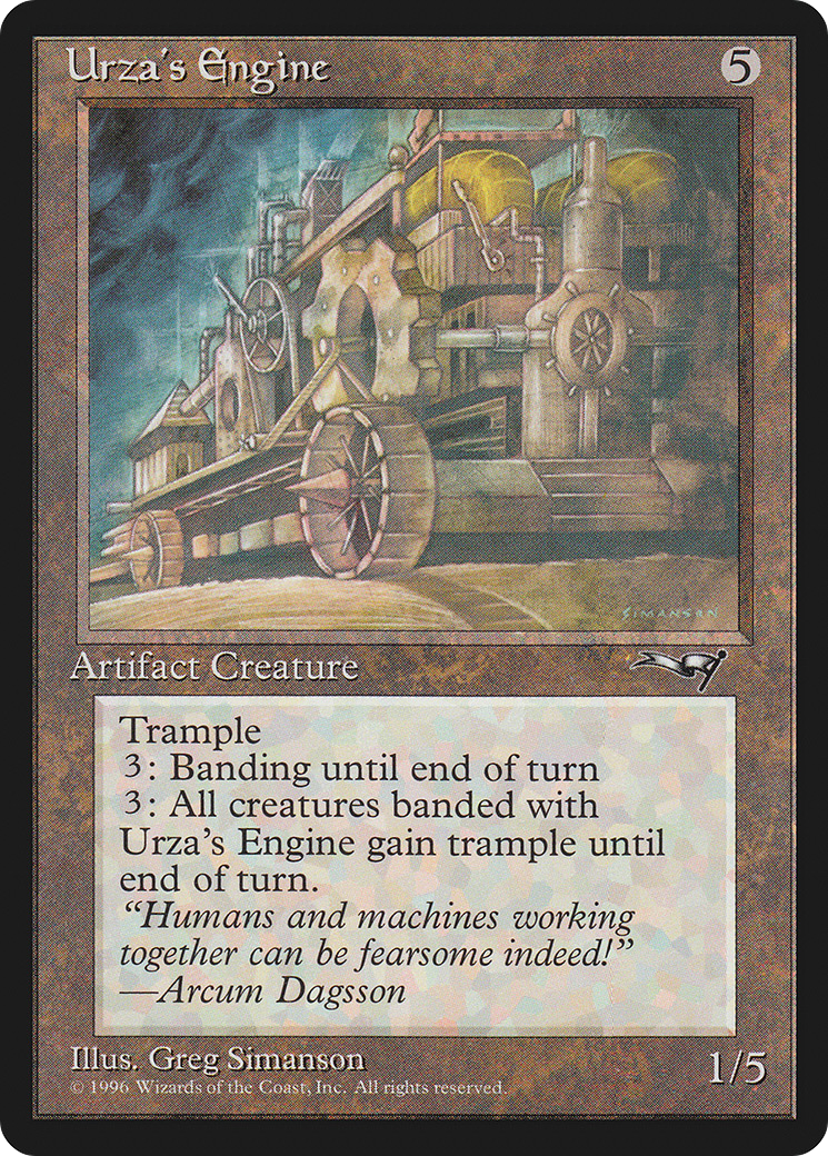 Urza's Engine (ALL-) - Alliances