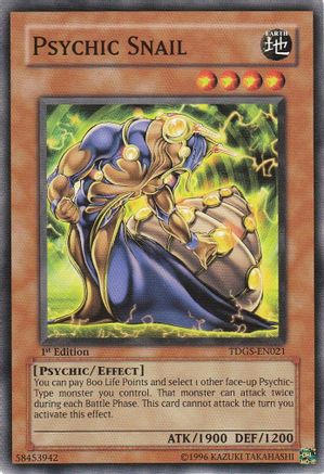 Psychic Snail (TDGS-EN021) - The Duelist Genesis Unlimited