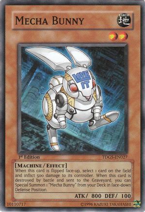 Mecha Bunny (TDGS-EN027) - The Duelist Genesis 1st Edition