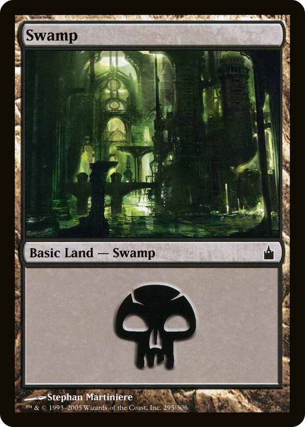 Swamp (295) (RAV-295) - Ravnica: City of Guilds Foil