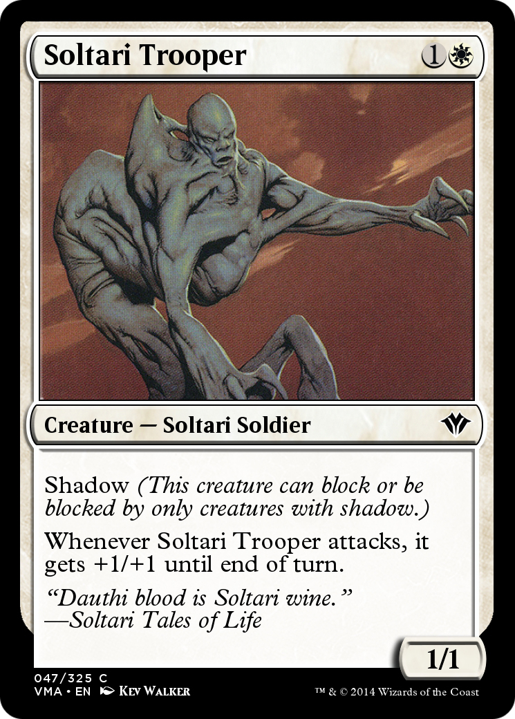 Soltari Trooper (VMA-047) - Vintage Masters