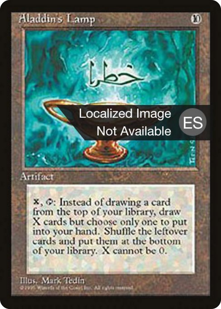 Aladdin's Lamp (4BB-) - Fourth Edition Foreign Black Border