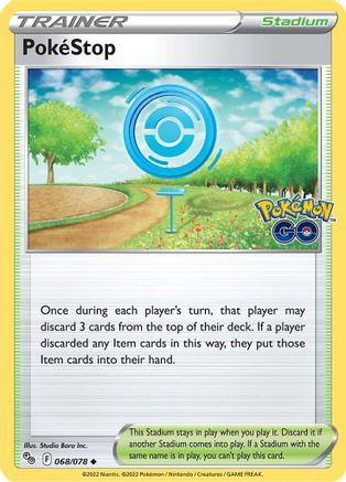PokeStop 068 Pokemon GO - Uncommon
