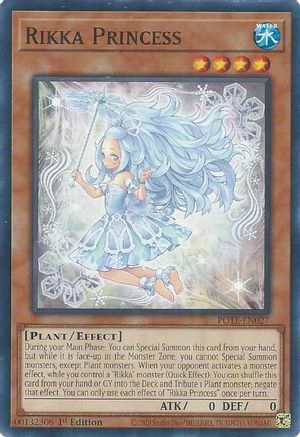Rikka Princess (POTE-EN027) - Power of the Elements 1st Edition