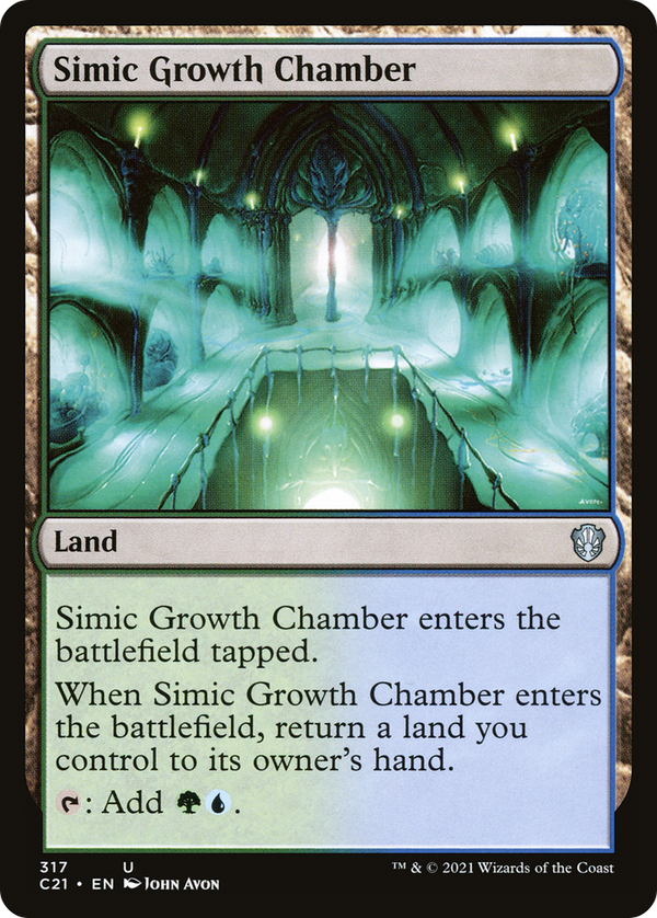Simic Growth Chamber (C21-317) - Commander 2021