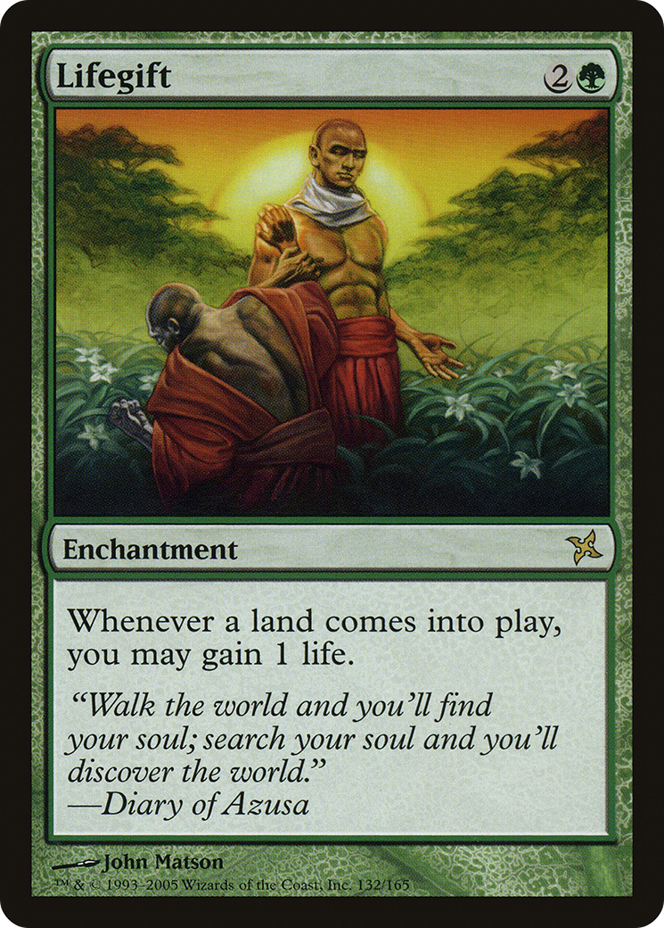 Lifegift (BOK-132) - Betrayers of Kamigawa Foil