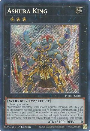 Ashura King (POTE-EN048) - Power of the Elements 1st Edition