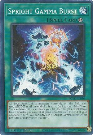 Spright Gamma Burst (POTE-EN056) - Power of the Elements 1st Edition