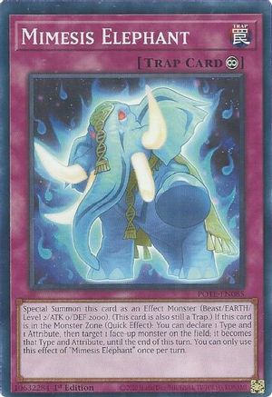 Mimesis Elephant (POTE-EN085) - Power of the Elements 1st Edition