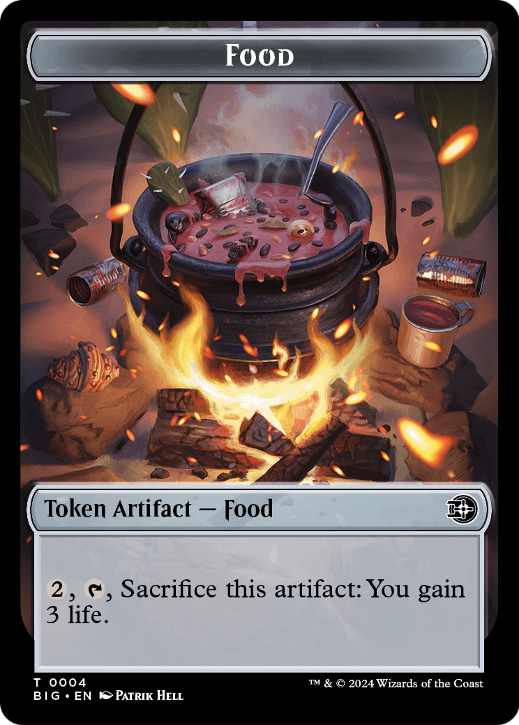 Food (TBIG-004) - The Big Score Tokens