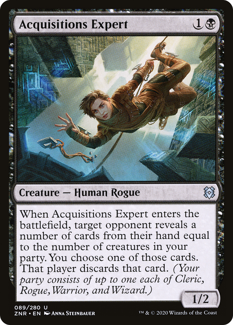 Acquisitions Expert (ZNR-089) - Zendikar Rising Foil