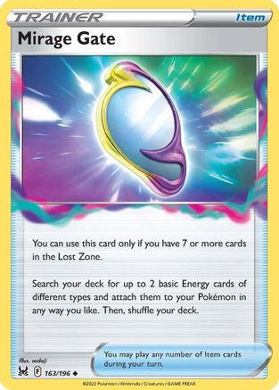 Mirage Gate 163 - Reverse Holofoil SWSH11 Lost Origin - Uncommon