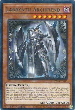 Labrynth Archfiend (TAMA-EN015) - Tactical Masters 1st Edition