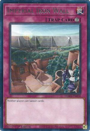 Imperial Iron Wall (TAMA-EN058) - Tactical Masters 1st Edition