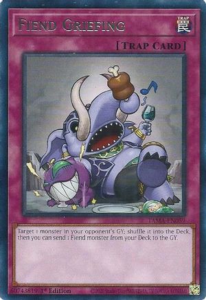 Fiend Griefing (TAMA-EN059) - Tactical Masters 1st Edition