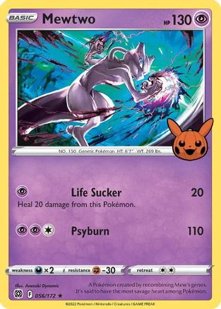Mewtwo 056 - Holofoil Trick or Trade BOOster Bundle - Promo