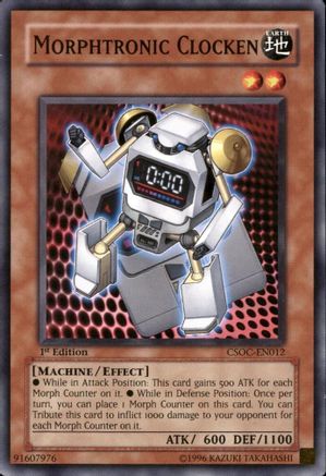 Morphtronic Clocken (CSOC-EN012) - Crossroads of Chaos 1st Edition