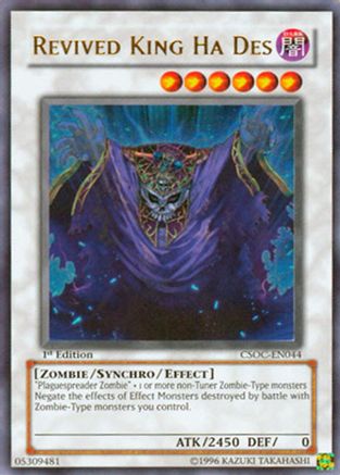 Revived King Ha Des (CSOC-EN044) - Crossroads of Chaos 1st Edition