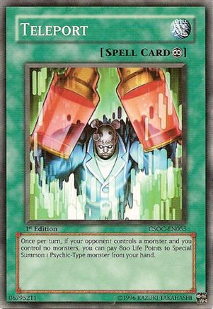 Teleport (CSOC-EN055) - Crossroads of Chaos 1st Edition