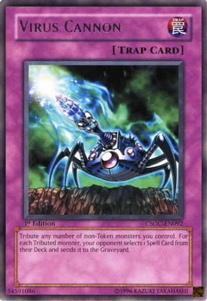 Virus Cannon (CSOC-EN092) - Crossroads of Chaos 1st Edition