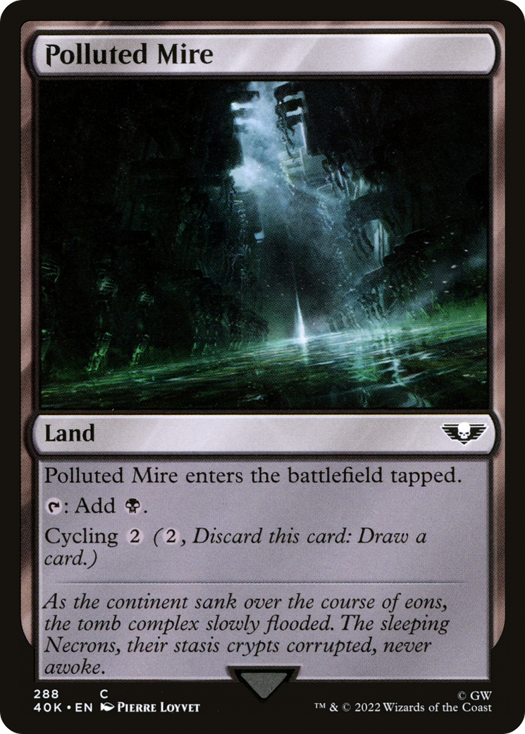 Polluted Mire (40K-288) - Warhammer 40,000 Commander
