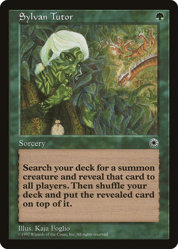 Sylvan Tutor (POR-) - Portal