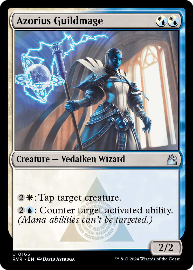 Azorius Guildmage (RVR-165) - Ravnica Remastered Foil