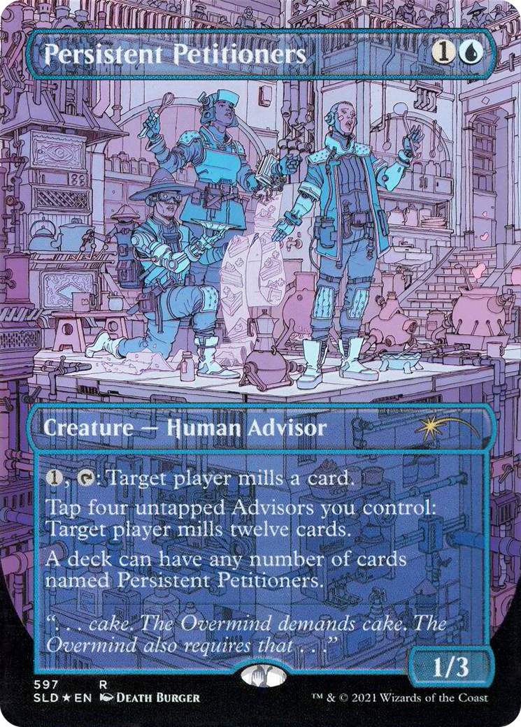 Persistent Petitioners (597) (SLD-597) - Secret Lair Drop (Borderless) Foil