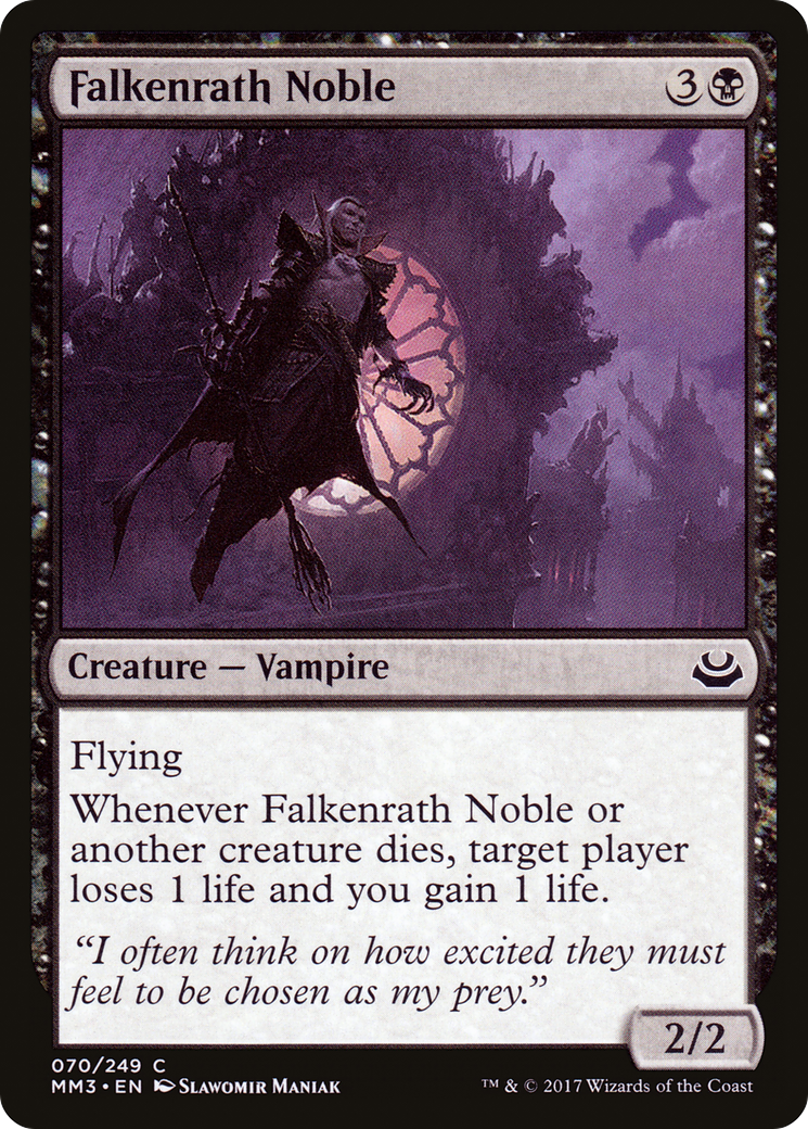 Falkenrath Noble (MM3-070) - Modern Masters 2017 Foil