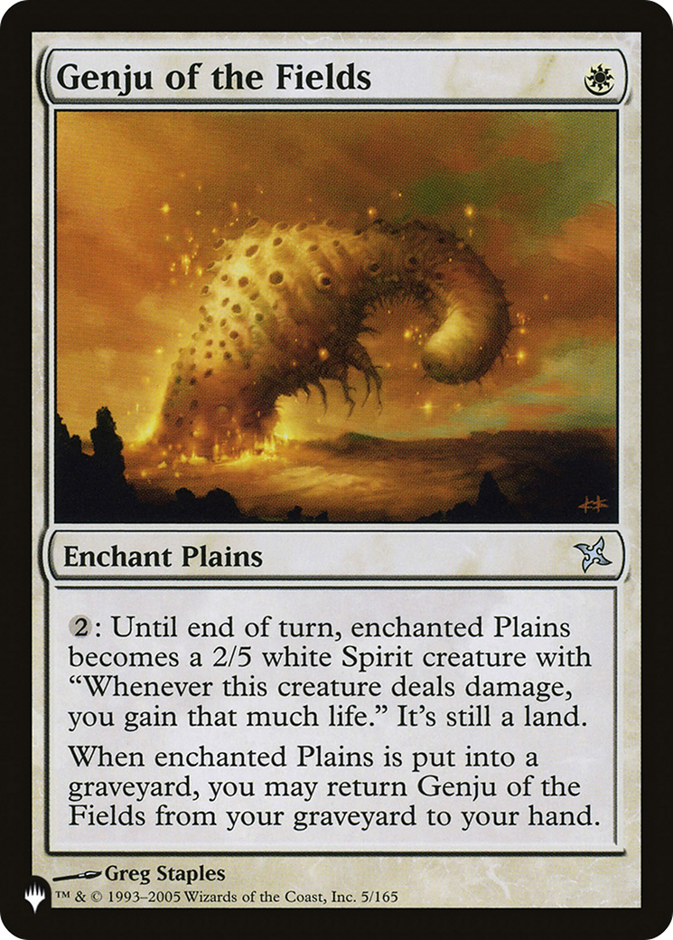 Genju of the Fields (LIST-5/165) - The List