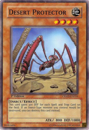 Desert Protector (CRMS-EN034) - Crimson Crisis 1st Edition