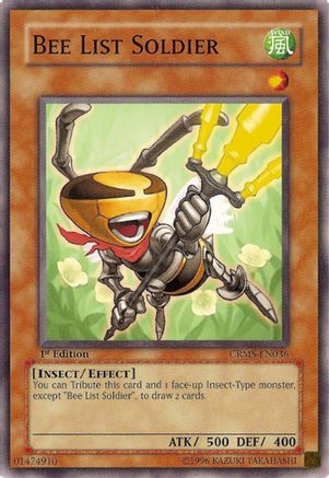 Bee List Soldier (CRMS-EN036) - Crimson Crisis Unlimited