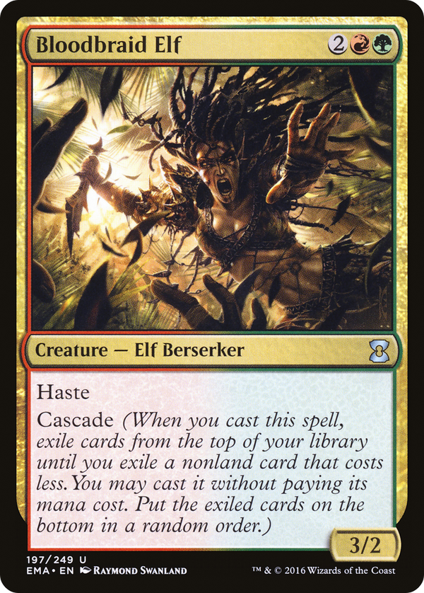 Bloodbraid Elf (EMA-197) - Eternal Masters Foil