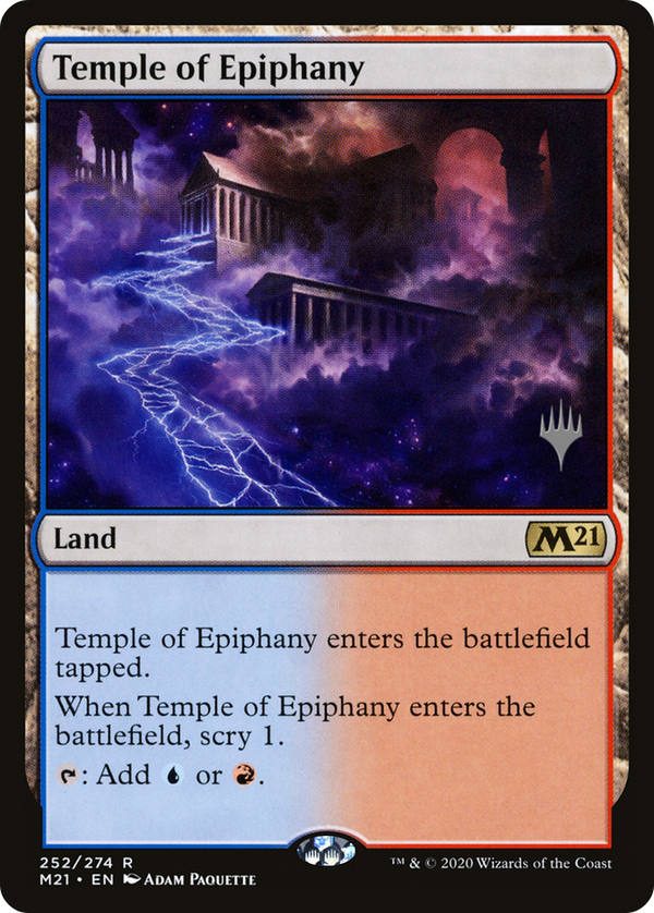 Temple of Epiphany (PPM21-252) - Core Set 2021 Promos