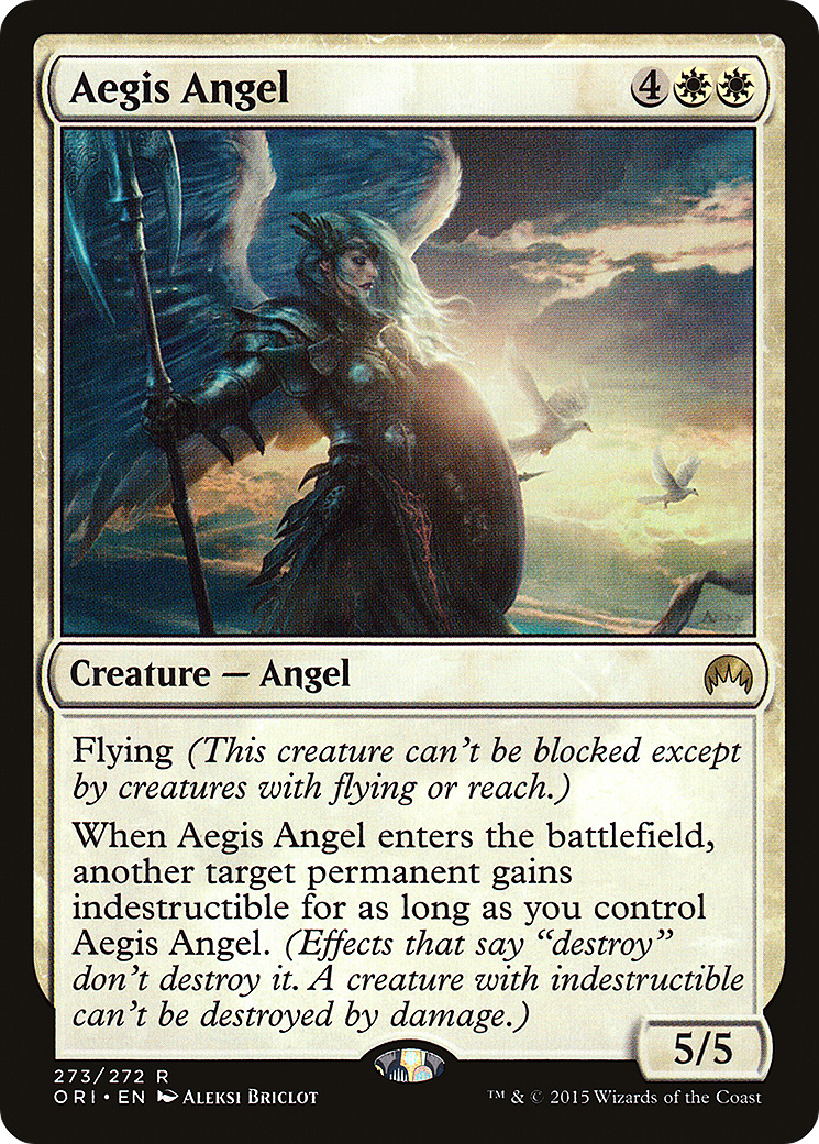 Aegis Angel (ORI-273) - Magic Origins Foil