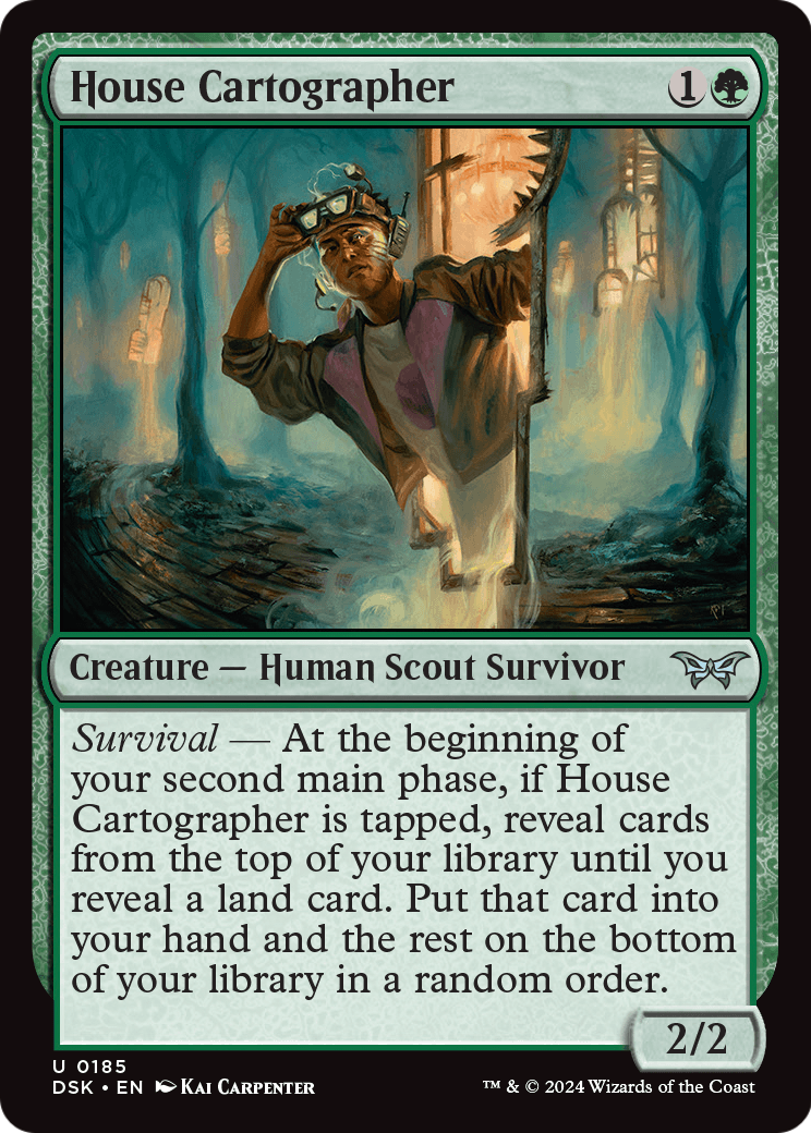 House Cartographer (DSK-185) - Duskmourn: House of Horror