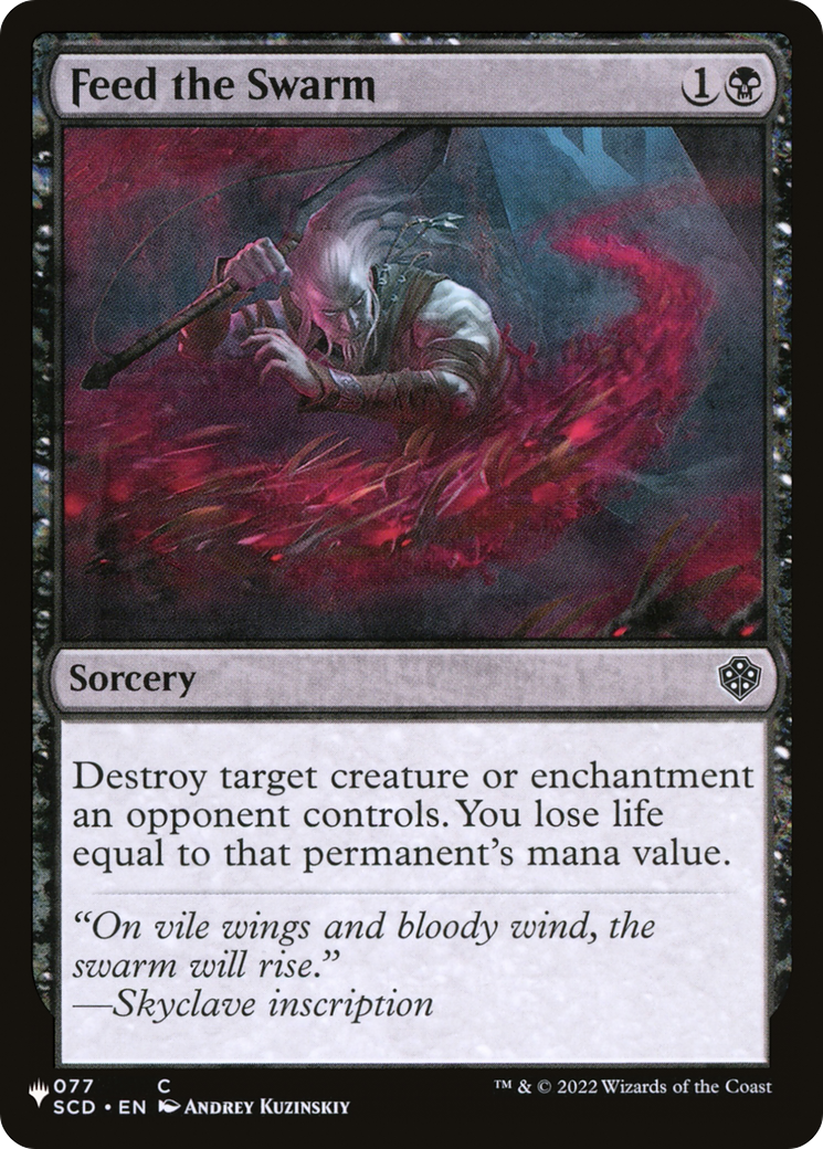 Feed the Swarm (LIST-077) - The List