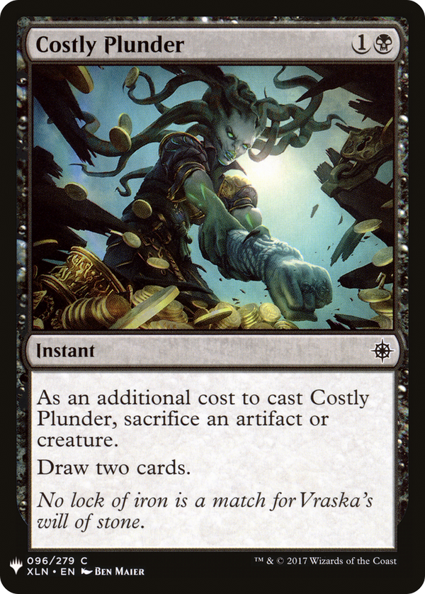 Costly Plunder (LIST-096) - The List