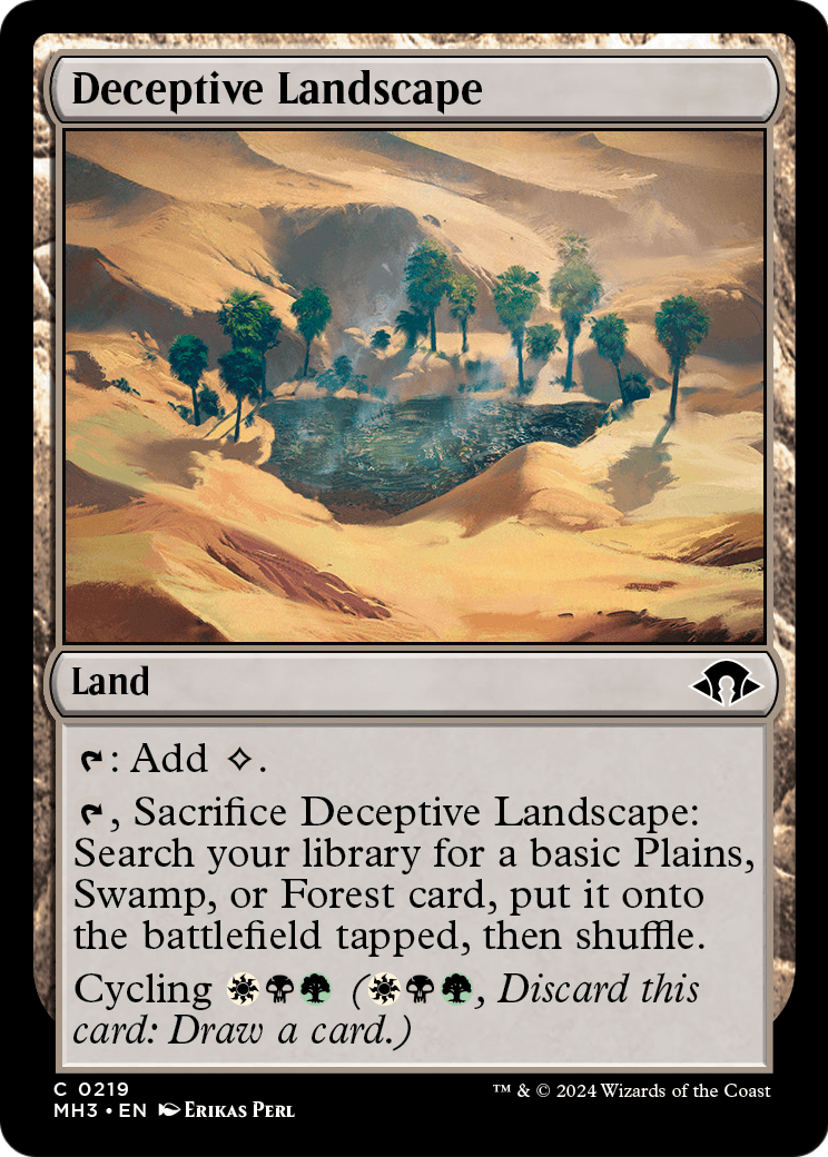 Deceptive Landscape (MH3-219) - Modern Horizons 3