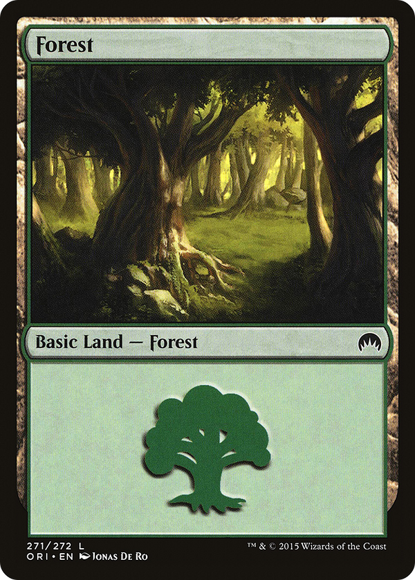 Forest (271) (ORI-271) - Magic Origins Foil