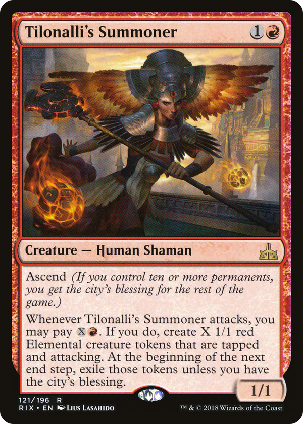 Tilonalli's Summoner (RIX-121) - Rivals of Ixalan Foil
