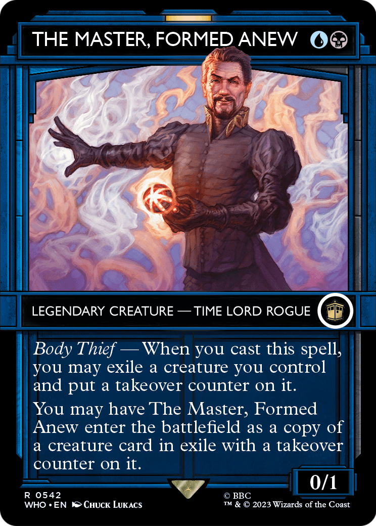 The Master, Formed Anew (Showcase) (WHO-542) - Doctor Who: (Showcase) (Borderless)