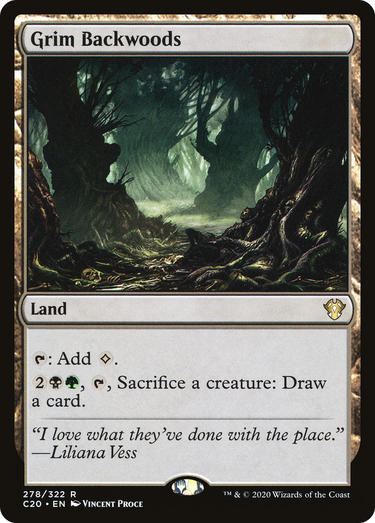 Grim Backwoods (C20-278) - Commander 2020