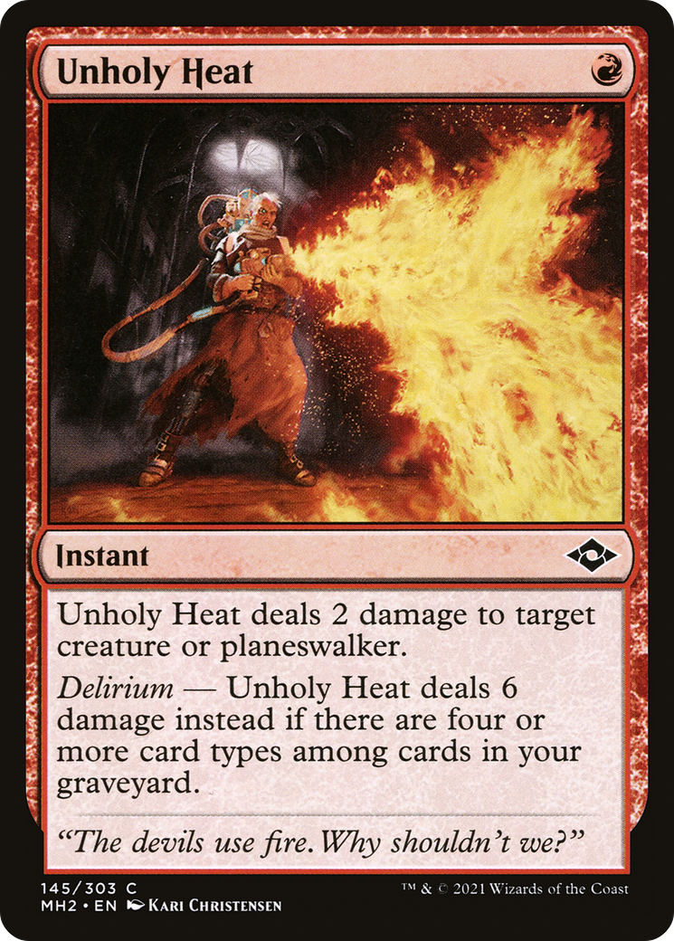 Unholy Heat (MH2-145) - Modern Horizons 2