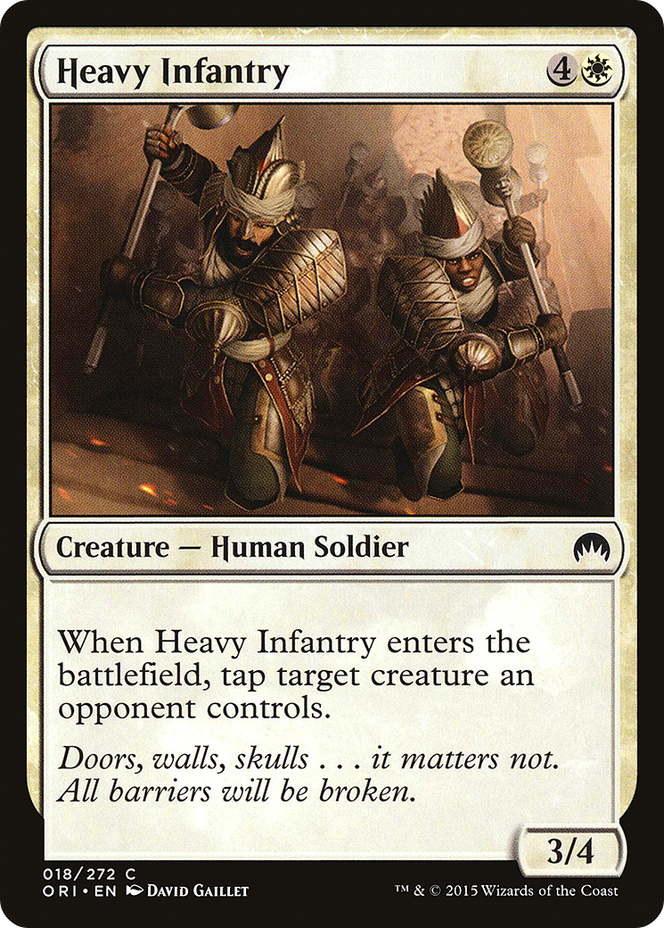 Heavy Infantry (ORI-018) - Magic Origins
