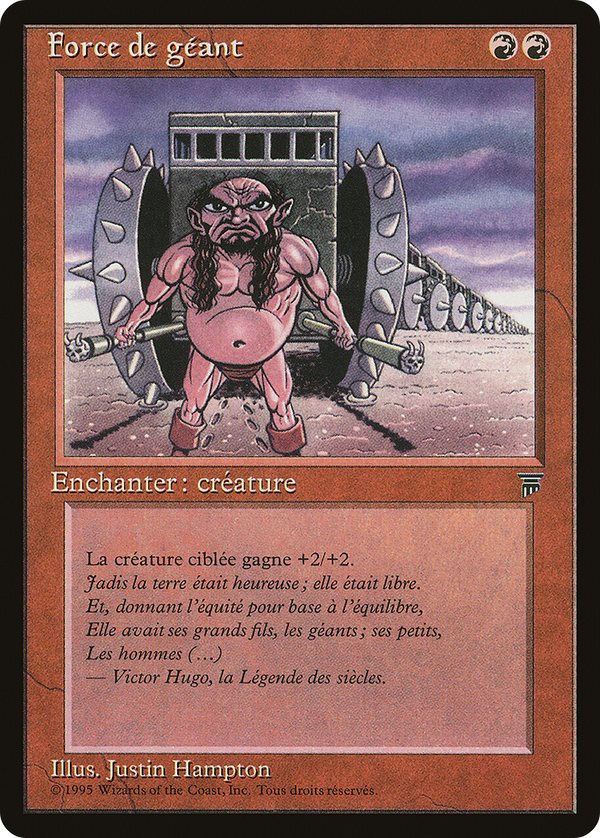 Giant Strength (French) - "Force de geant" (REN-) - Renaissance