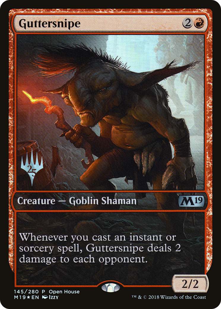 Guttersnipe (OHP-145) - Core Set 2019 Promos Foil