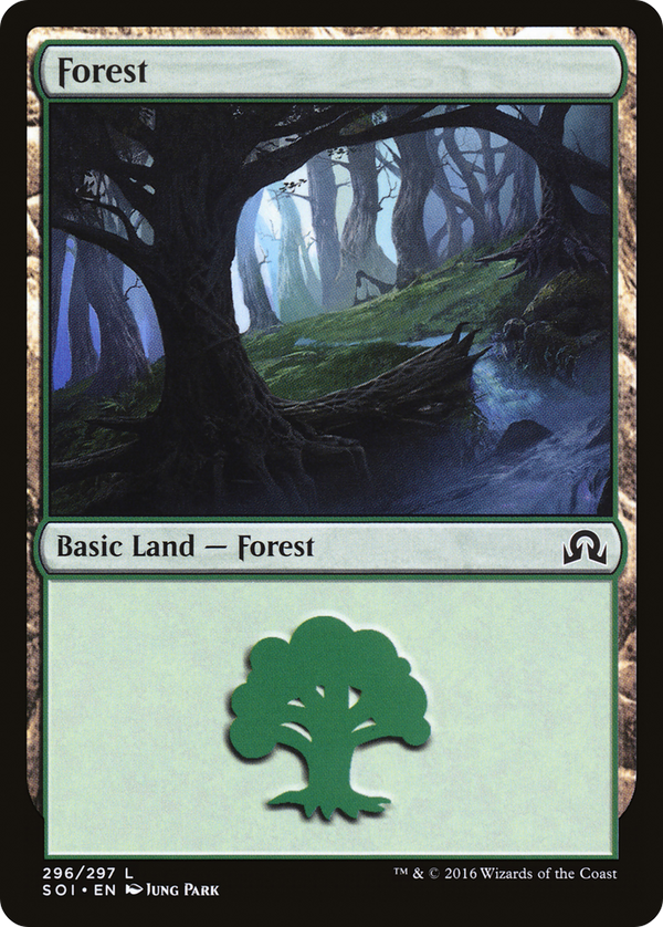 Forest (296) (SOI-296) - Shadows over Innistrad Foil