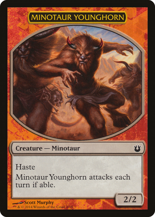 Minotaur Younghorn (HERO-) - Battle the Horde
