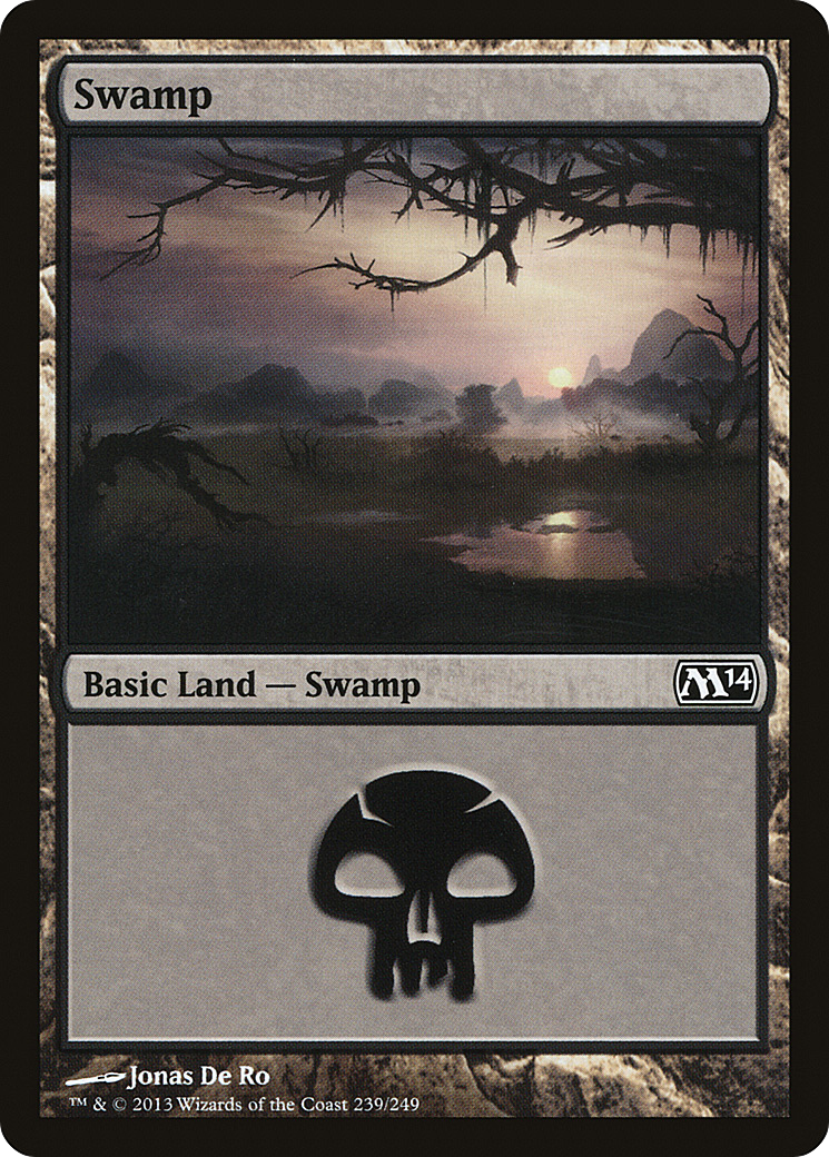 Swamp (239) (M14-239) - Magic 2014